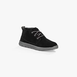 Ugg Canoe Suede Chukka Gymnastikskor Barn Svarta (946523OKF)